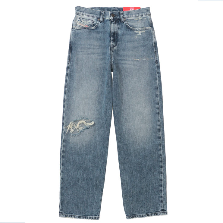 ディーゼル DIESEL 5ポケット ジップフライ レギュラー デニム パンツ D-AIR DSLA0361809L34 ブランド レディース ボトムス ジーンズ デニム テーパード
