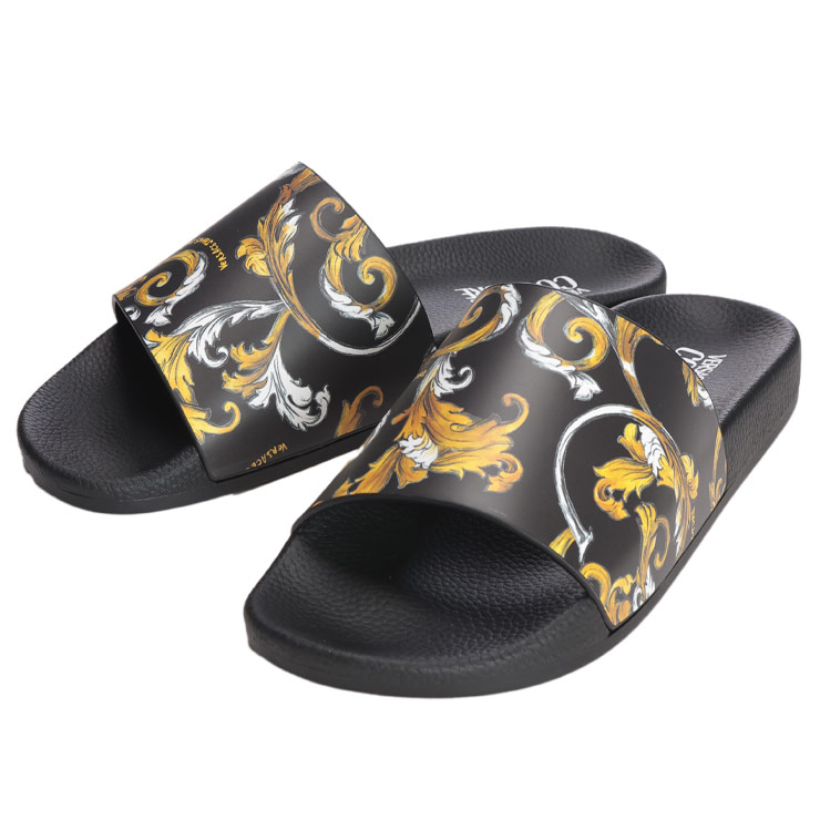 楽天市場】VERSACE ヴェルサーチ サンダル SLIDES GOMMA 1008733