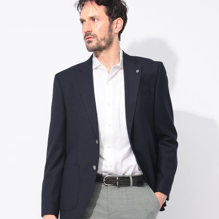 ヒューゴボス v ウール シングル ジャケット MARZOTTO HBJASON10269022 ブランド メンズ 男性 アウター ジャケット ビジネス フォーマル テーラード