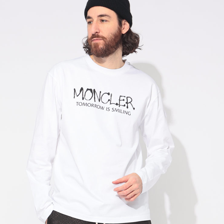 美品❗️正規品❗️MONCLER ホワイト 長袖カットソー❗️サイズL❗️ 楽天市場】MONCLER モンクレール LONG SLEEVE T-SHIRT ロング