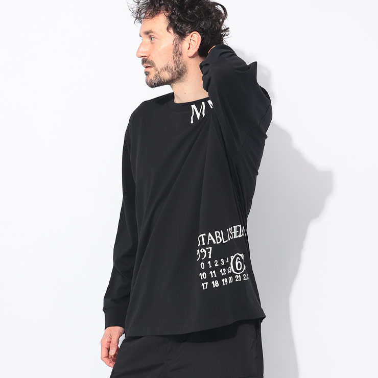 MM6 メゾンマルジェラ　Tシャツ　ブラック　レディース　バックプリント 楽天市場】MM6 エムエムシックス メゾンマルジェラ Tシャツ