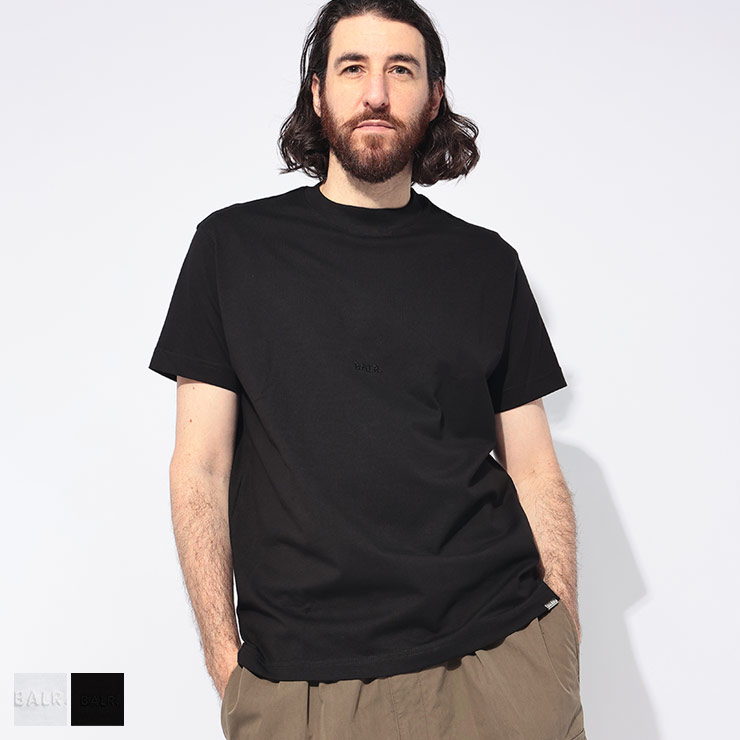 ボーラー BALR. ミニロゴ クルーネック 半袖 Tシャツ BAB11121281 ブランド メンズ 男性 トップス Tシャツ コットン シンプル 春 夏