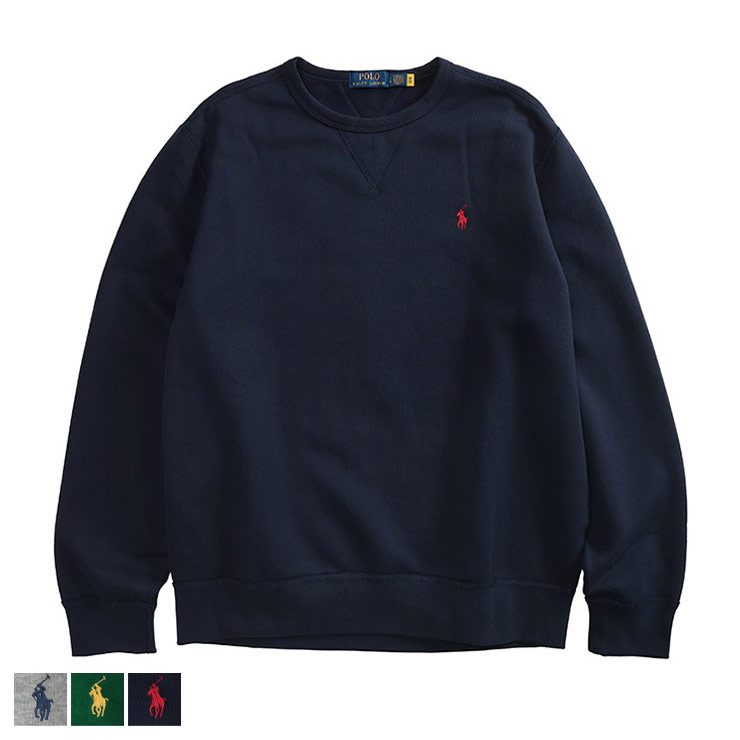 楽天市場】POLO RALPH LAUREN Polo Crew Sweatshirt / ポロ ラルフ