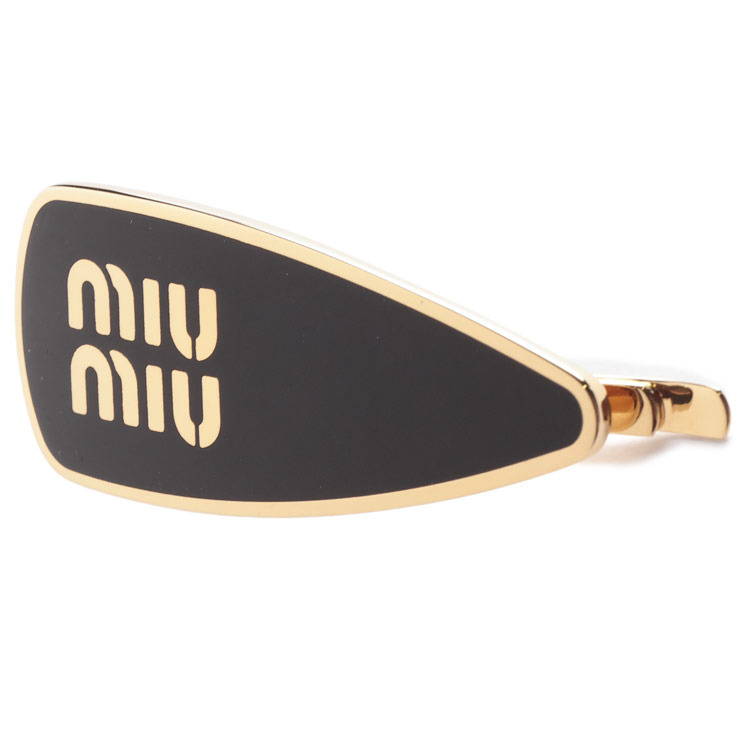 MIUMIU ヘアピン 正規品 楽天市場】ミュウミュウ MIU MIU ヘアピン エナメルロゴ ヘア