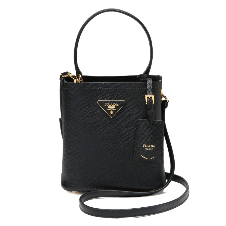 楽天市場】プラダ PRADA パニエ サフィアーノレザー ミニバッグ