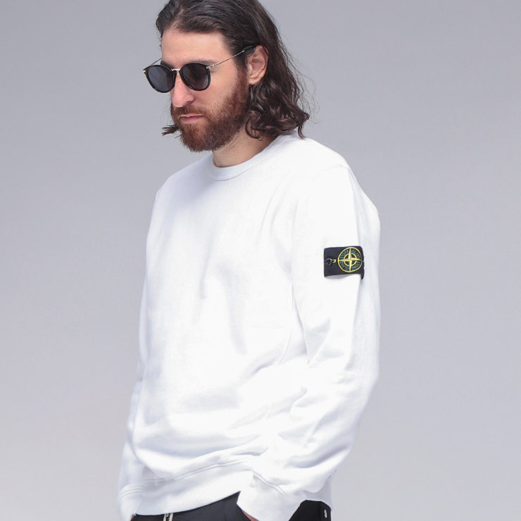 楽天市場】STONE ISLAND ストーンアイランド Logo Sweatshirts
