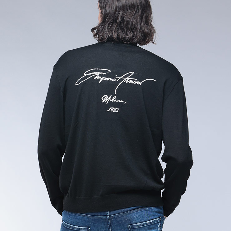 値下げ! エンポリオアルマーニ　セーター　メンズ エンポリオアルマーニ セーター anc エンポリオアルマーニ