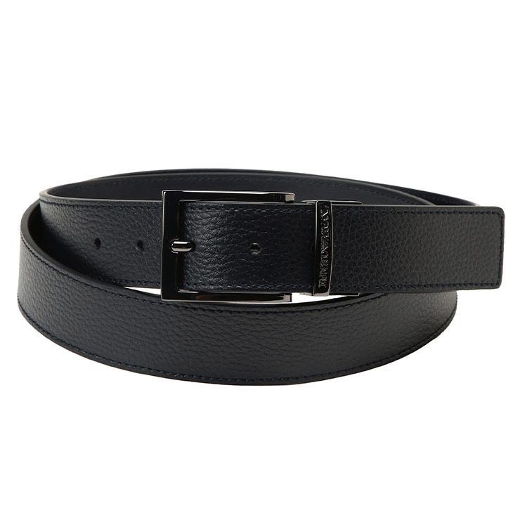 エンポリオアルマーニ EMPORIO ARMANI 回転バックル リバーシブル シボレザー ベルト EAY4S195YLO8J ブランド メンズ 男性 ベルト アクセサリー レザー 革 ビジネス フォーマル
