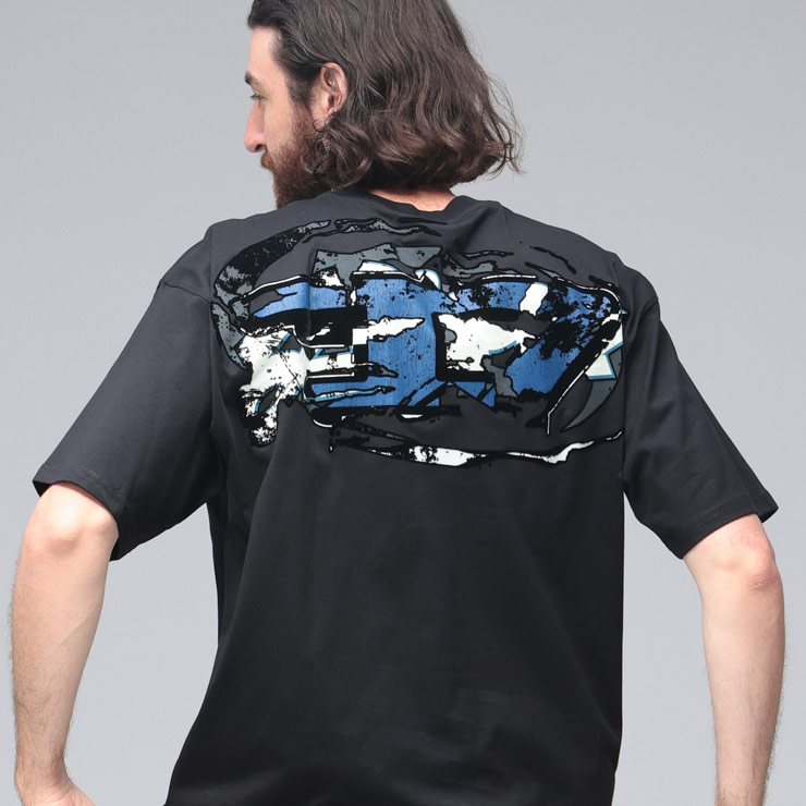 ディーゼル DIESEL バックデザイン クルーネック 半袖 Tシャツ DSA195520PLAT ブランド メンズ 男性 トップス Tシャツ プリント コットン 春 夏
