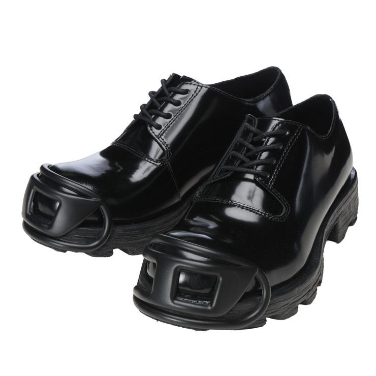 ディーゼル DIESEL オーバルD レザー レースアップ シューズ D-HAMMER SO D DSY03229P4471 ブランド メンズ 男性 シューズ 靴 革靴 フォーマル 厚底
