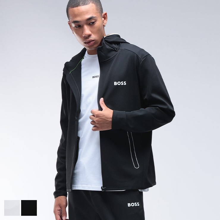 楽天市場】HUGO BOSS ヒューゴボス ジップアップパーカー 50523898