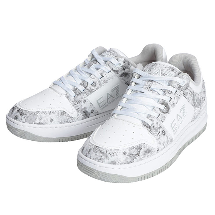 エンポリオアルマーニ EMPORIO ARMANI フラワープリント ローカットスニーカー SLASHER EA7LX345AF11988 ブランド レディース シューズ 靴 スニーカー ローカット スポーツ 17,885円