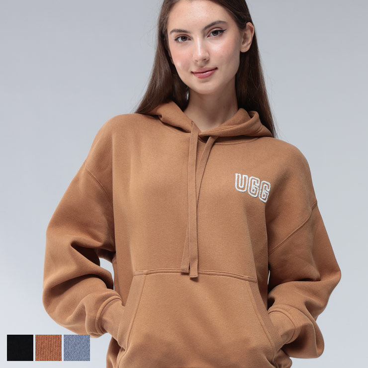 アグ UGG 裏起毛 胸ロゴ プルオーバー パーカー UGGL1171478 ブランド レディース トップス パーカー フード プルパーカー 秋 冬|メンズショップ サカゼン