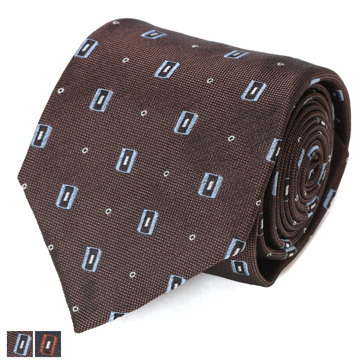 ヒューゴボス ネクタイ HUGO BOSS メンズ シルク100％ スクエアドット柄 HB50545179 ブランド 男性 アクセサリー タイ ビジネス パーティー ギフト