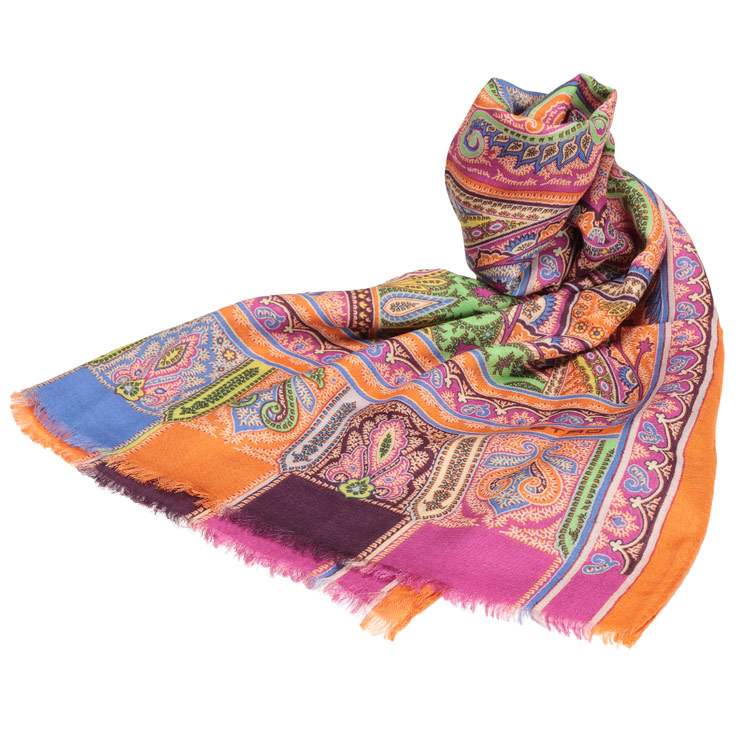 楽天市場】エトロ ETRO ストール 春夏 秋 3シーズン メンズ レディース