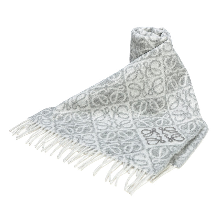 楽天市場】ロエベ LOEWE レディース メンズ マフラー F810250X01 IVORY