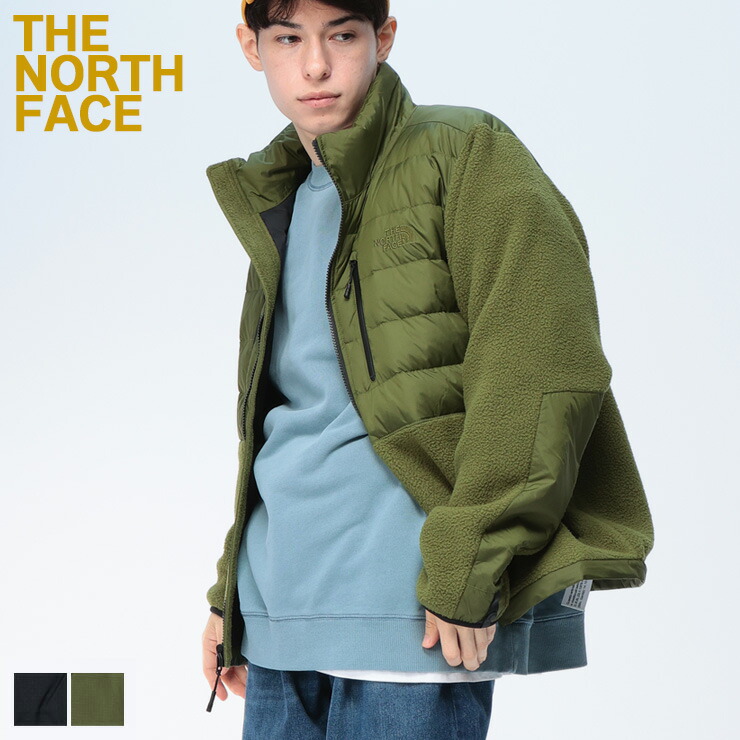 THE NORTH FACE (ザ ノースフェイス) RMSTデナリテック ダウンハイブリッド フリースジャケット RMST DENALI TECK HYBRID JKT NF0A8D0U メンズ 男性 アウター ブルゾン ダウン ジャケット スタンド 秋 冬