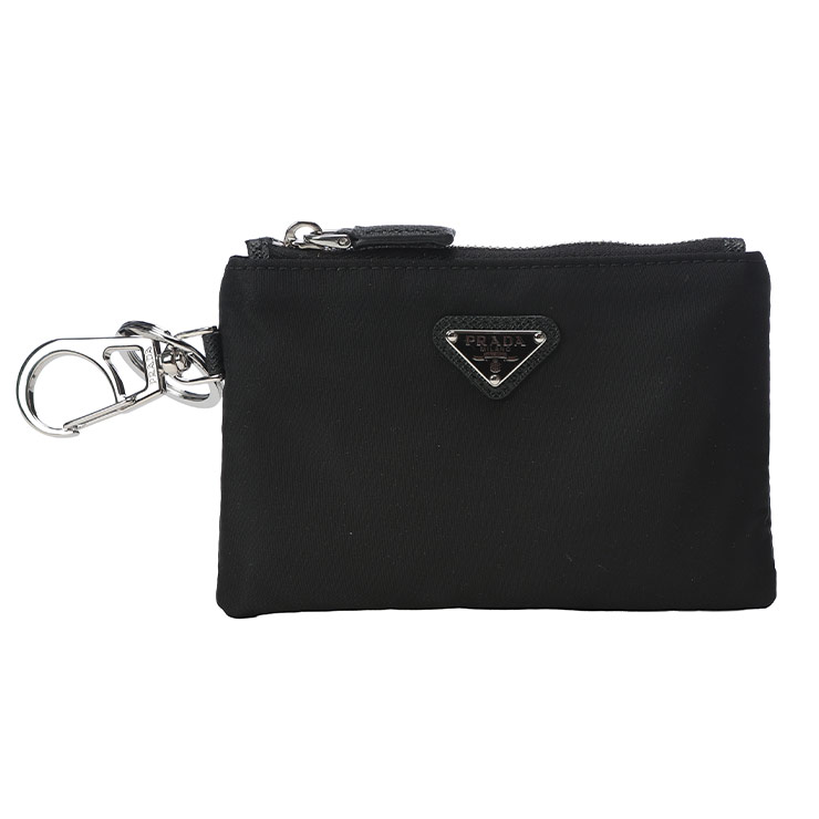 楽天市場】PRADA プラダ ポーチ ナイロン ZIP 小物入れ ブラック