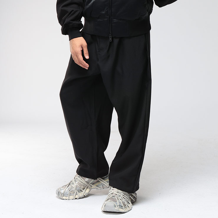 ワイスリー パンツ メンズ Y-3 ワンサイド ストライプ ワイド トラック パンツ Y3JW4624 ブランド ボトムス ブラック 23,681円