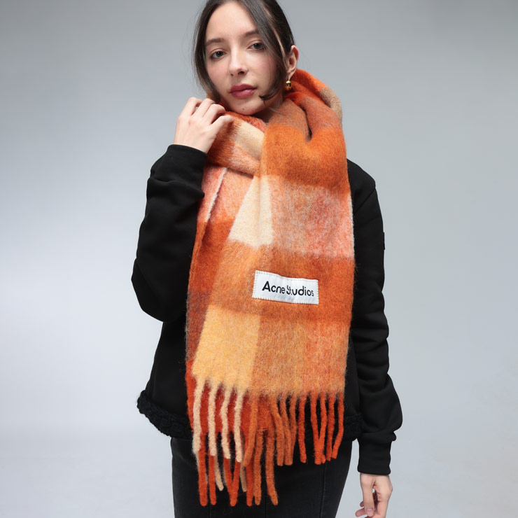 楽天市場】ACNE STUDIOS アクネストゥディオズ マフラー ウールモヘア