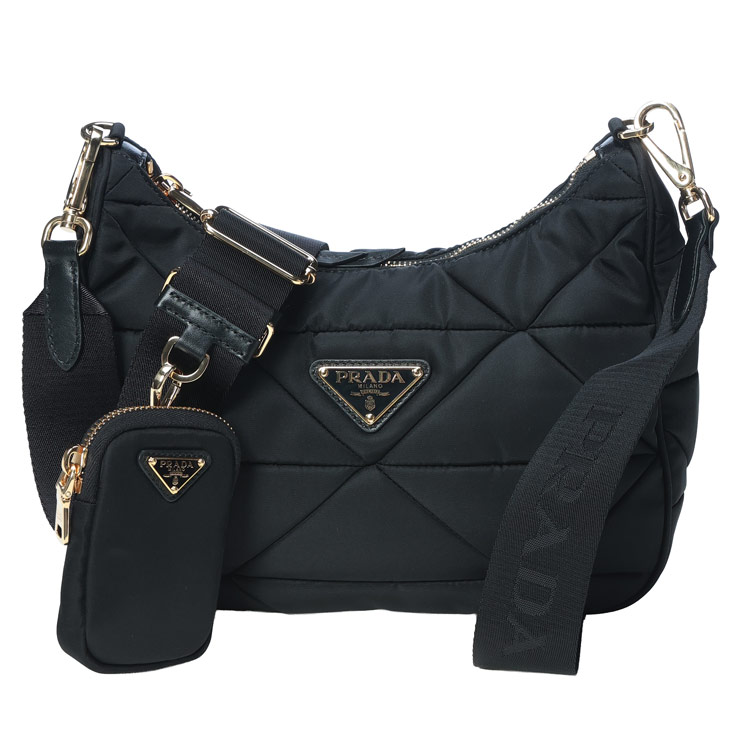 プラダ バッグ レディース PRADA ロゴ トライアングルロゴ パデット Re-Nylon ショルダーバッグ PRL1BC151VD9M ブランド 鞄 小物 プレゼント ギフト