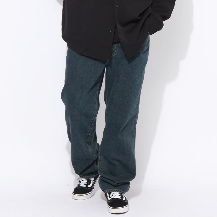 ジーンズ メンズ 大きいサイズ ジップフライ ストレート パンツ 404 LOOSE ボトムス デニム ゆったり ロングパンツ EDWIN (エドウィン) E40430333850