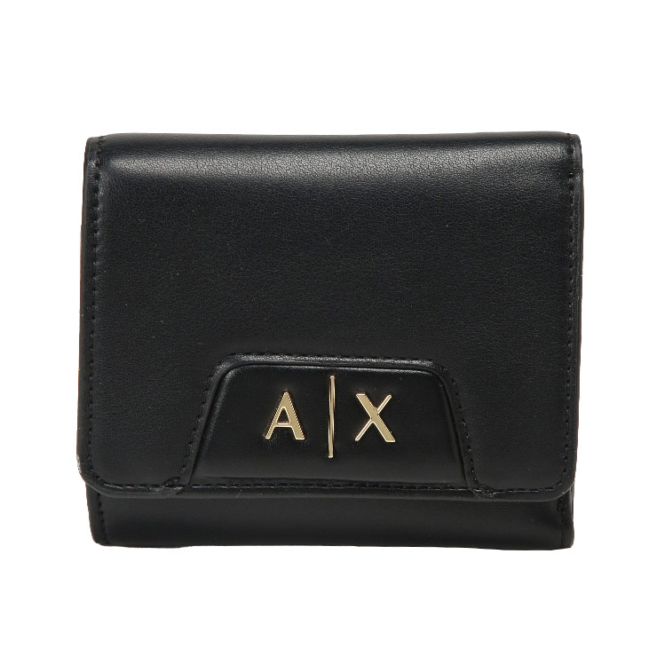 アルマーニ エクスチェンジ ARMANI EXCHANGE レディース 財布 AXロゴ 三つ折り ミニ財布 AELW1595AF19892 ブランド ウォレット コンパクト
