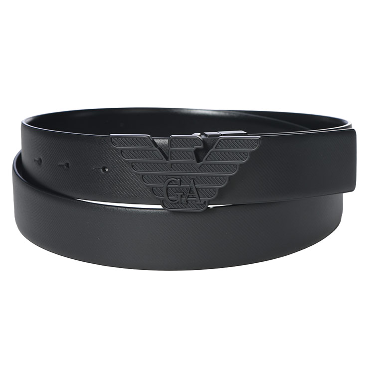 エンポリオアルマーニ EMPORIO ARMANI メンズ ベルト リバーシブル イーグルバックル EAY4S642YQ48K ブランド ベルト フォーマル レザー