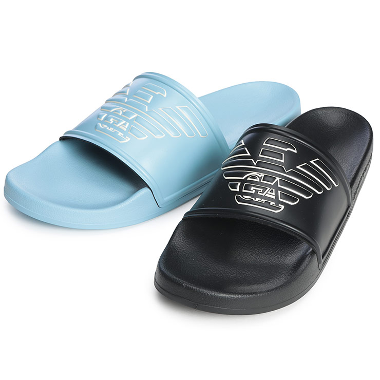 エンポリオアルマーニ EMPORIO ARMANI メンズ サンダル イーグルロゴ スライドサンダル EASEX42AF22189 ブランド 靴 シューズ シャワーサンダル 春 夏 11,880円