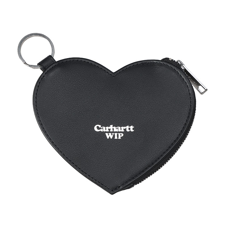 カーハートワークインプログレス carhartt WIP メンズ コインケース ハート ロゴ ジップ コインウォレット CARI036305 ブランド ウォレット レディース マルチポーチ 財布