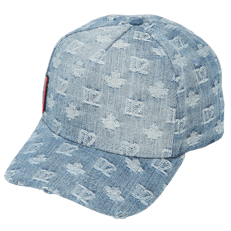 ディースクエアード DSQUARED2 メンズ キャップ モノグラムロゴ デニムキャップ D2BCM0968 ブランド 帽子 デニム ベースボールキャップ｜メンズショップ サカゼン