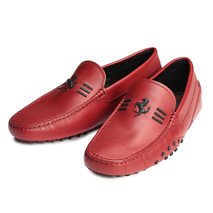 トッズ TOD'S メンズ シューズ TDXRM0EO0CT90レザー TOD'S FERRARI ドライビングシューズ ブランド 靴 ローファー 本革 コラボ|メンズショップ サカゼン