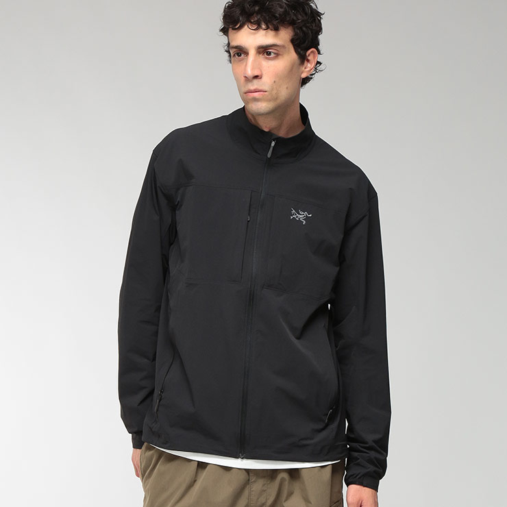 アークテリクス メンズ ナイロンジャケット ARC'TERYX ガンマ ライトウェイト ジャケット 軽量 ソフトシェル UPF50+ 紫外線防止 ARCX000010609 ブランド アウター ジップ ナイロンパーカー｜メンズショップ サカゼン