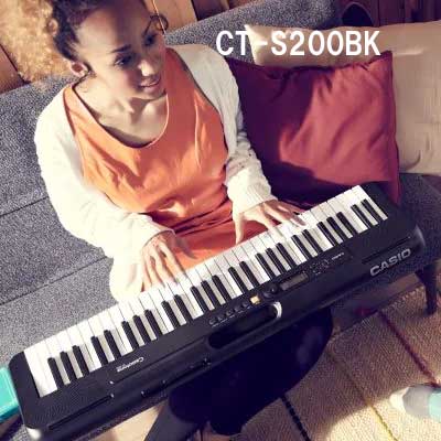 楽天市場】CASIO カシオ CT-S200WE 白 キーボード【送料無料】【CS