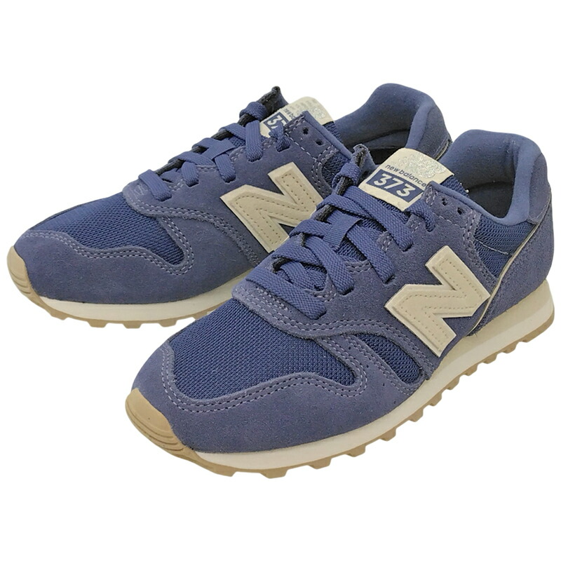 NEW BALANCE ニュー平衡にする 373 レディース ローカットスニーカー 米国海軍(SE2) 心地よいシューズ お坊っちゃん 紐靴 普段履き 駈けっくら表現スタイル 軽さ スエードクロス メッシュ 座布団性 WL373