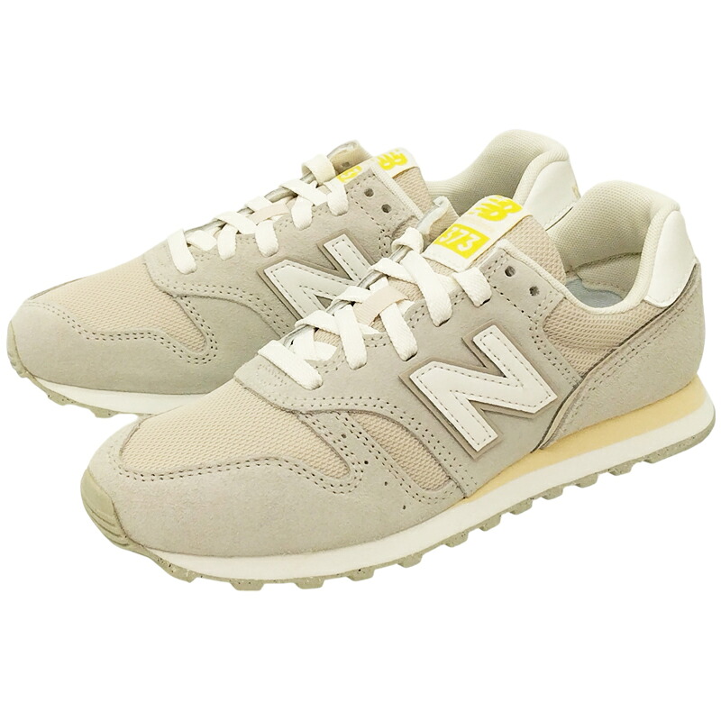 NEW BALANCE ニューバランス W373 レディース ローカットスニーカー ライトグレー(8XO) カジュアルシューズ ジュニア 紐靴 普段履き ランニングスタイル 軽量 スエード メッシュ クッション性 新色 Bワイズ 2026年春夏モデル