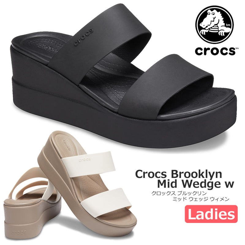 crocs mid wedge