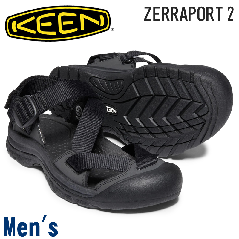 KEEN サンダル ゼラポート2 カジュアルサンダル スポーツサンダル黒色キーン 楽天市場】KEEN キーン サンダル メンズ ゼラポート 2 ZERRAPORT