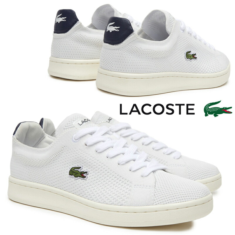 LACOSTE ラコステ CARNABY PIQUEE 123 1 SMA メンズ ローカットスニーカー 45SMA0023 白いこと/米国海軍(042) 運動競技心地よい 編み物アッパー WHITE 紐靴 スピード競技引きあげる 普段履き カーナビー スポーティ