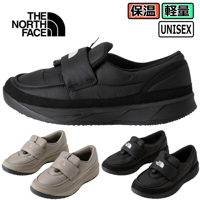 THE NORTH FACE ザ・ノース・フェイス ヌプシ 置き目毛革 NF52575レディース メンズ ユニ一発やる 保温 防寒 軽さ スリッポン ウィンターシューズ スニーカー Nuptse 2025年秋冬真似形 黒いこと(KK) 茸(MK) 靴-スニーカー-メンズ靴