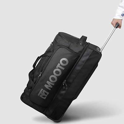 Mooto キャリーバッグ スーパーコンテイナー 遠征用バッグ キャスター ハンドル付き スポーツバッグ キャスターバッグ 旅行バッグ 大容量 送料無料 Giet Edu