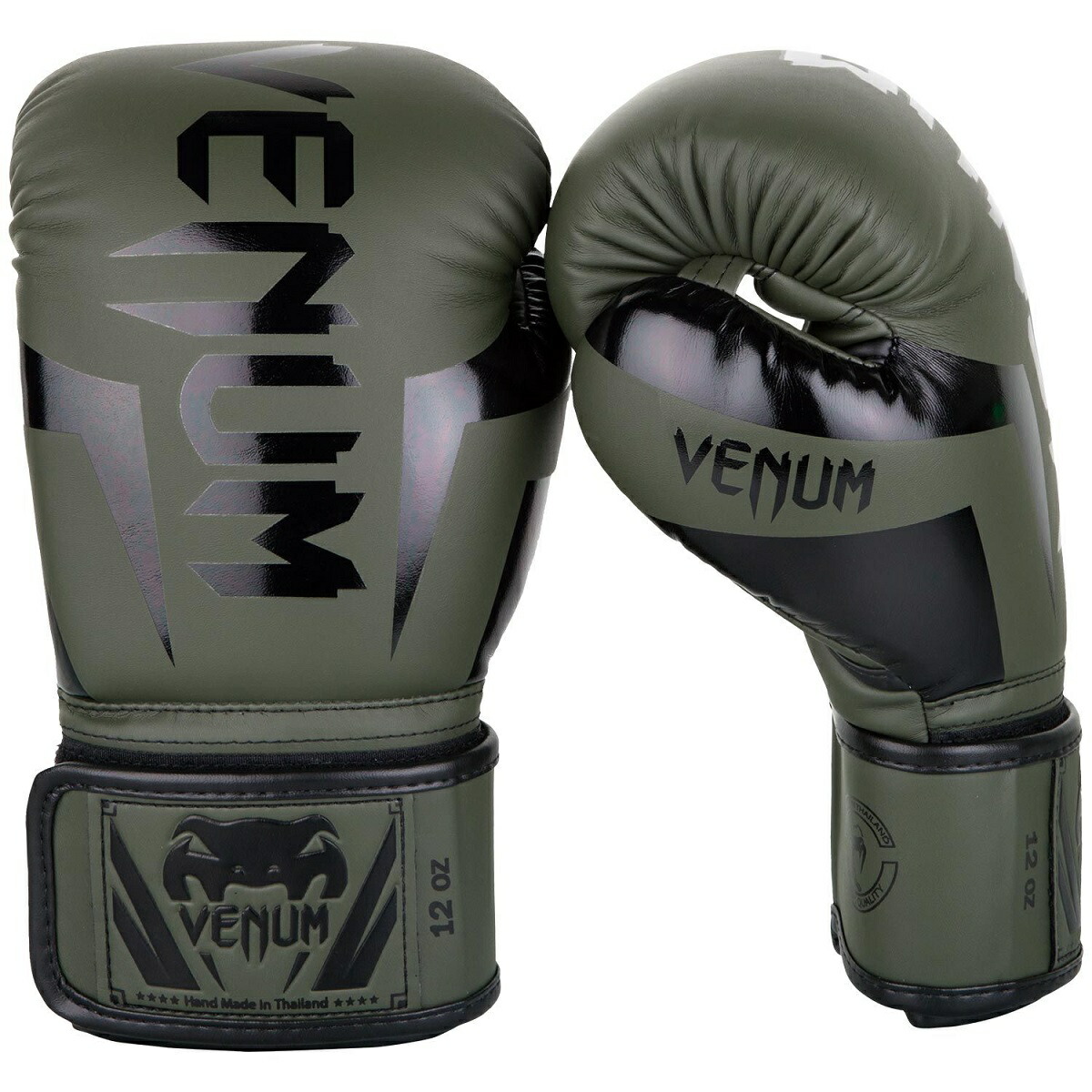 楽天市場 エントリーでポイント10倍 Venum ボクシンググローブ Elite Boxing Gloves カーキ ブラック スパーリンググローブ ボクシング キックボクシング フィットネス 送料無料 武道格闘技ショップm World