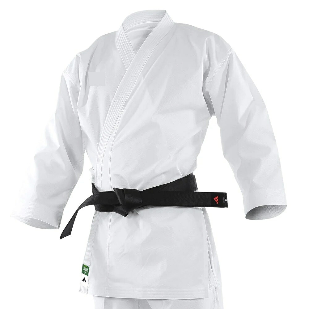 adidas 空手衣 アディライト デオキシリボ核酸 割り増し金緑であること WKFお墨付き 領域最軽さひな形 ロゴタイプ皆無 帯皆無 //アディダス 空手着 貨物輸送無料