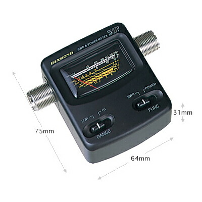 楽天市場】SX100 第一電波工業（ダイヤモンド） 1.6～60MHz 過形SWR