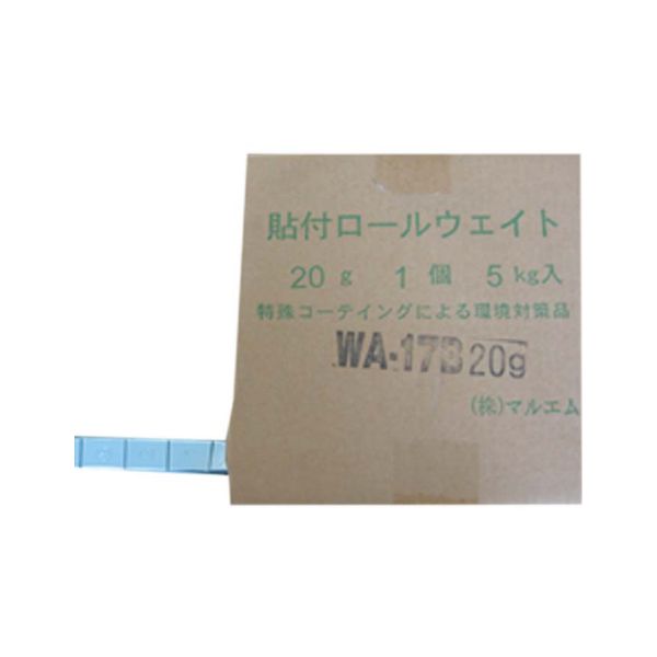 【お買い物マラソン最大30P】鉛 ロール ウェイト バランスウエイト 10g 500目盛り WA-17A 5kg TIPTOP チップトップ