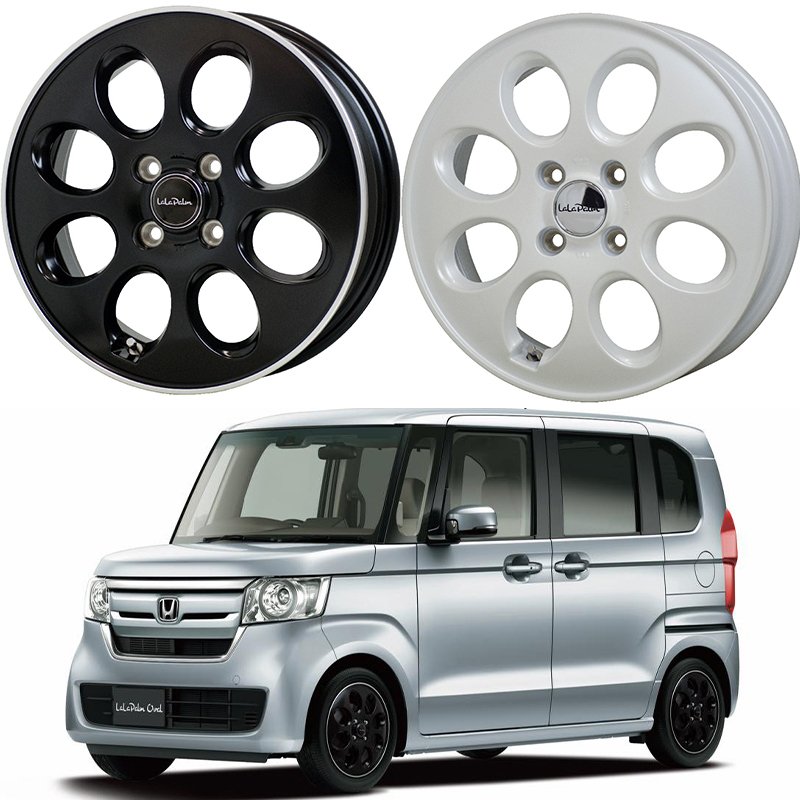 無料発送 12インチ ララパーム オーバル 3.50B 3.5J +42 4H-100 4本