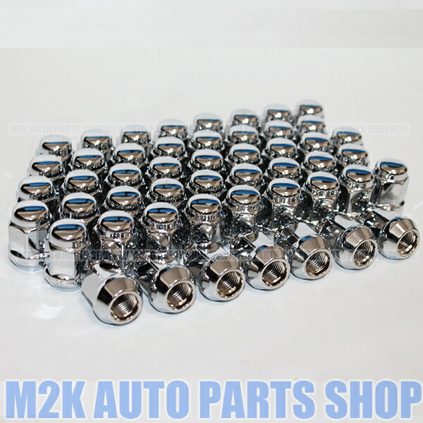 【お買い物マラソン最大30P】ホイールナット メッキナット P1.25 19HEX 袋タイプ 50個 スズキ スバル