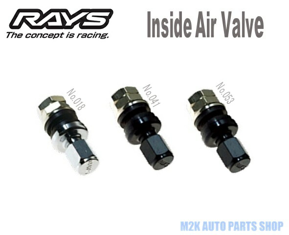 【お買い物マラソン最大30P】RAYS レイズ エアバルブ インサイドバルブ 4個 3種類 レイズホイール専用 ロゴマーク GRAM LIGHTS VOLK RACING SEBRING