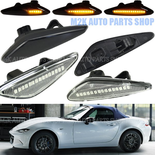 楽天市場】北米仕様 LED 内蔵 LED バンパー コーナー マーカー