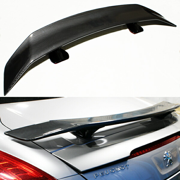 楽天市場】GTウイング カーボン製 3D形状 汎用 イーグルスタイル仕様